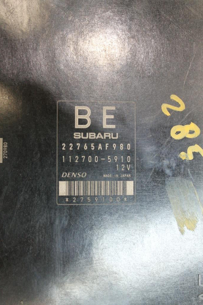 Used Subaru, Impreza Ecu 2.0 Fb20 Petrol Manual T/M Ecu Only G4 12/11 08/17 2014 – image 2 - All Good Parts