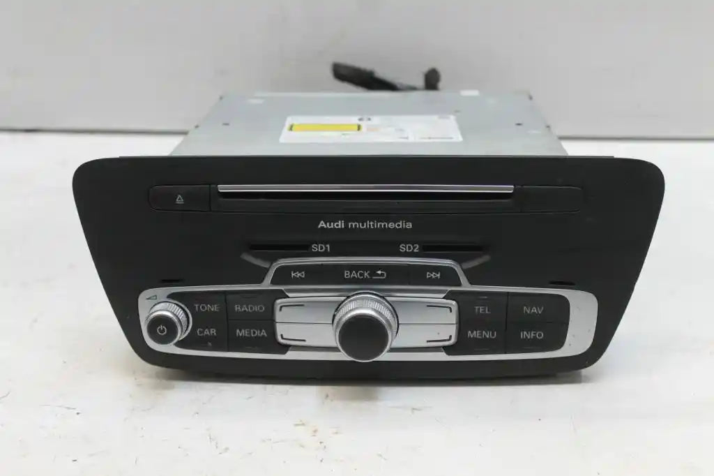 Used Audi, Q3 Stereo/Head Unit Radio Unit In Lh Rear Quarter, 8U, 03/12-12/18 J03651 2016 – main images - All Good Parts