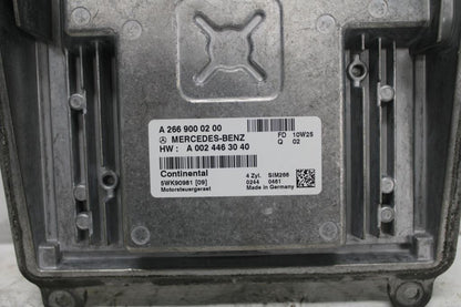 Used Mercedes, B Class Ecu Ecu, 1.7, Petrol, B180, Ecu Only, W245, 11/05-06/11 J24589A 2010 – image 2 - All Good Parts