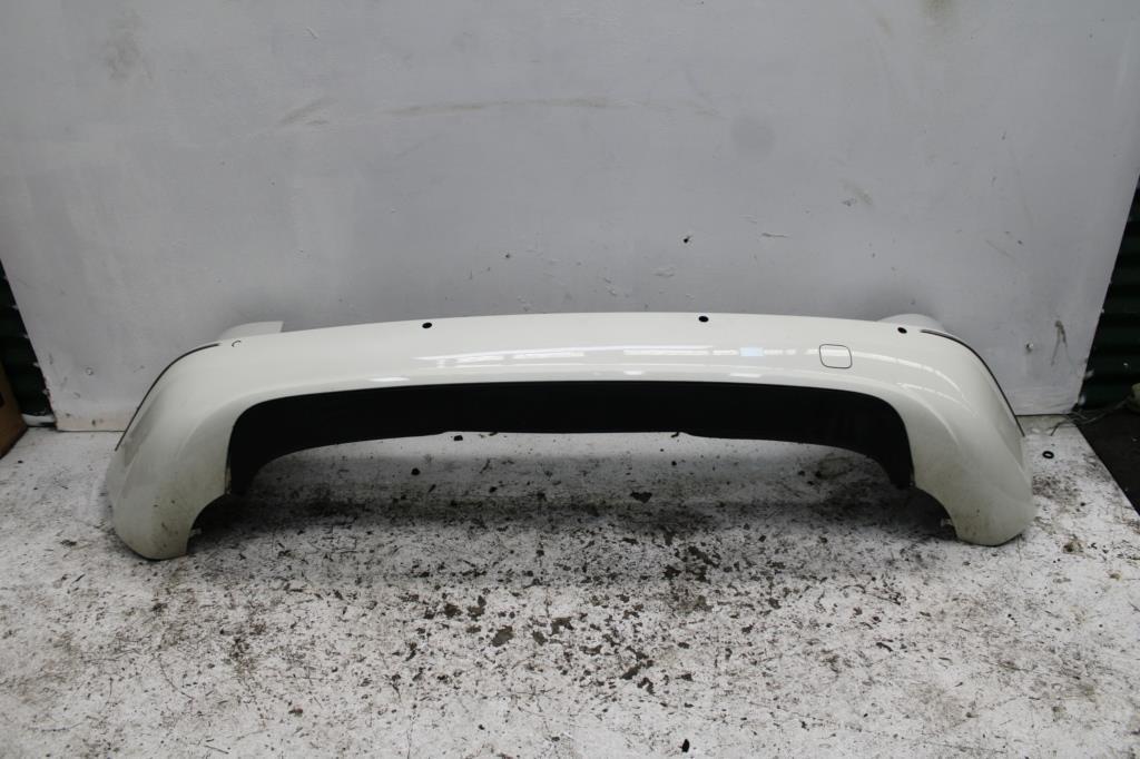 Used Mercedes, B Class Rear Bumper W246 Bumper Bar, W/ Chrome Highlight, Non Sport Type, 12/11 01/15 2013 – main images - All Good Parts