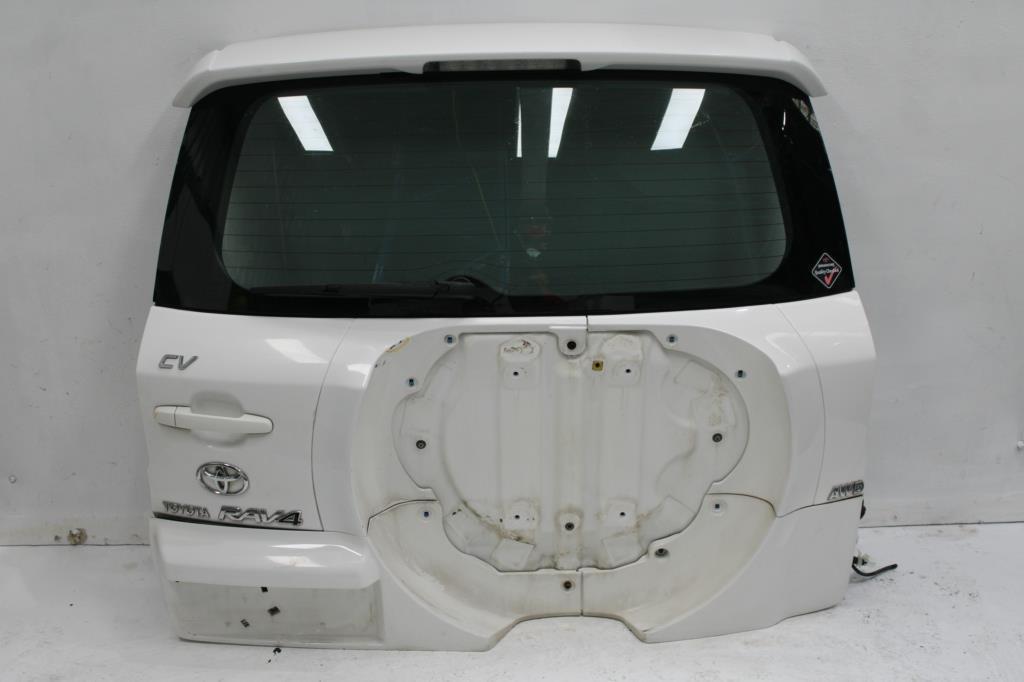 Toyota, RAV4 Bootlid/Tailgate Tailgate Aca33/Aca38, Spoilered Type, 11/05 11/12