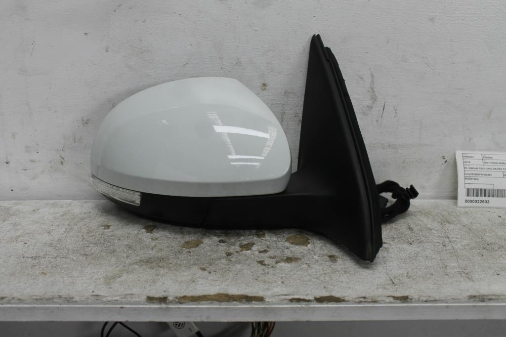 Volkswagen, Tiguan Right Door Mirror 5N Manual Fold (6Xn), Heated Type, 05/08 08/16