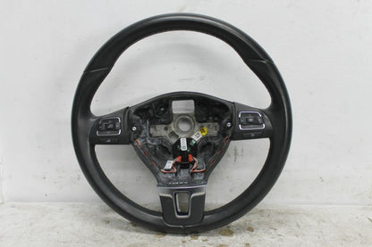 Used Volkswagen, Tiguan Steering Wheel Leather 5N, Black, 05/08 08/16 2014 – main images - All Good Parts