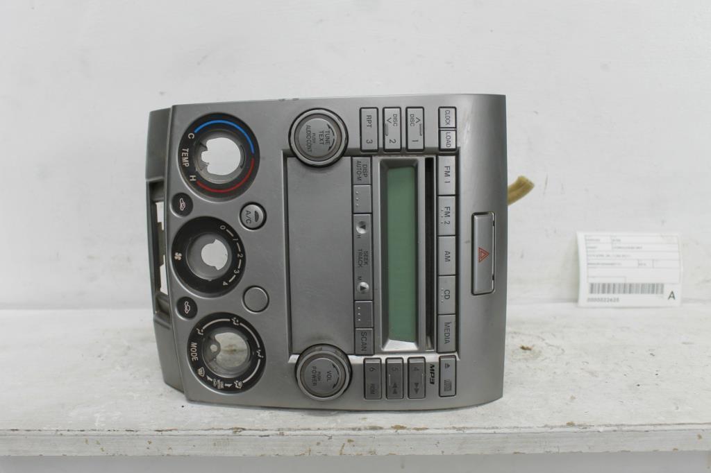 Used Mazda, BT50 Stereo/Head Unit Cd Player Un, 11/06 09/11 2010 – image 2 - All Good Parts