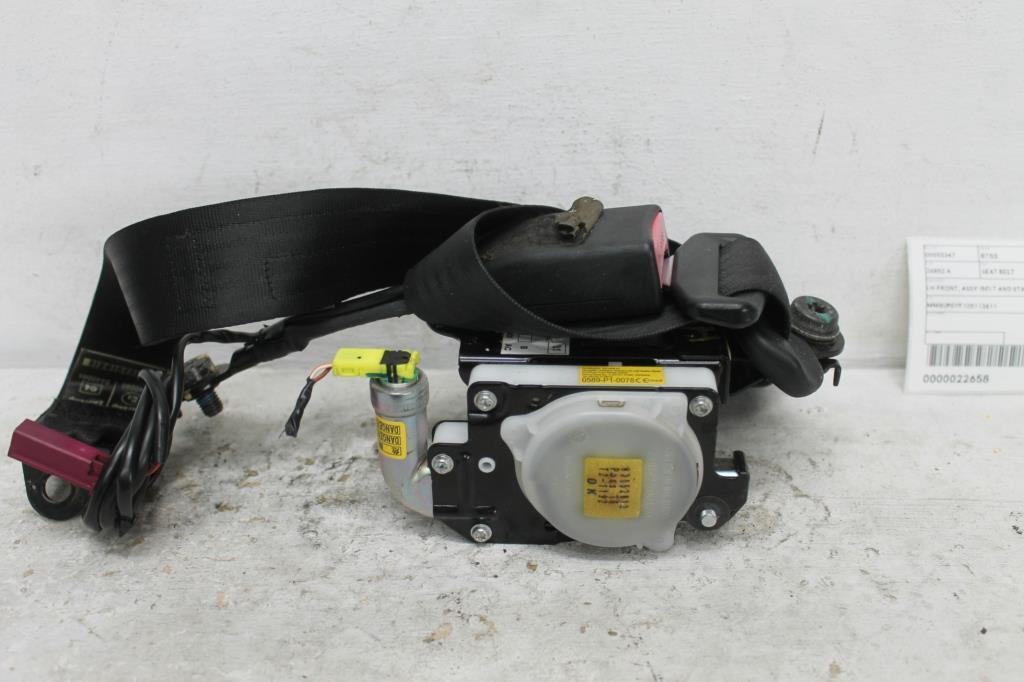 Used Mazda, BT50 Seat Belt Lh Front Assy (Belt And Stalk), Dual Cab, Up Ur, Bucket Seat Type, 10/11 06/20 2012 – main images - All Good Parts