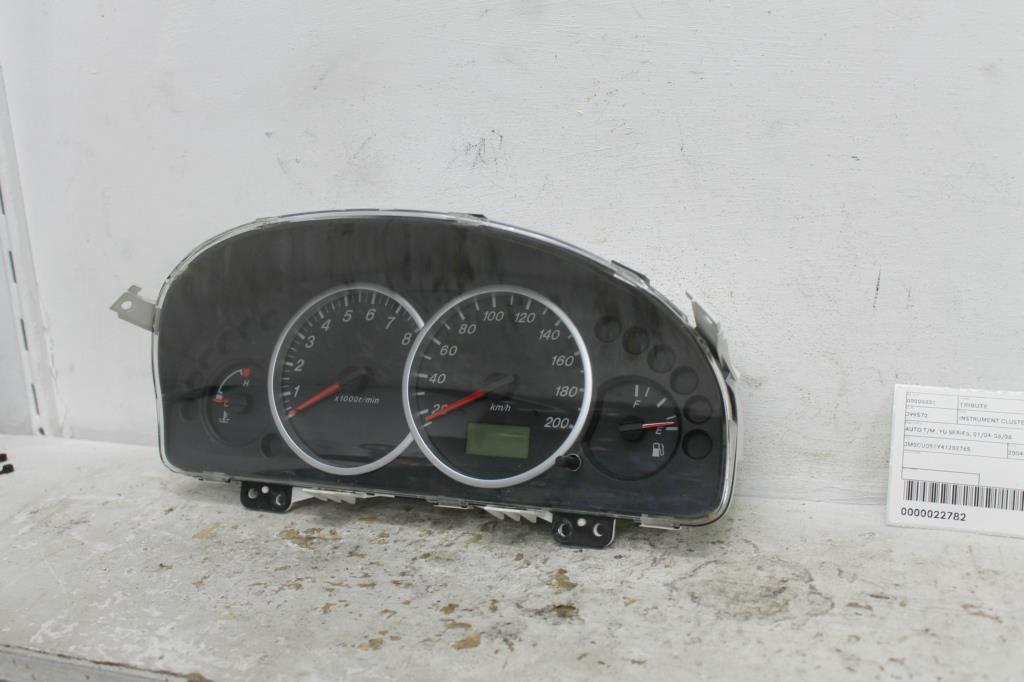 Used Mazda, Tribute Instrument Cluster Auto T/M Yu Series, 01/04 06/06 2004 – image 2 - All Good Parts