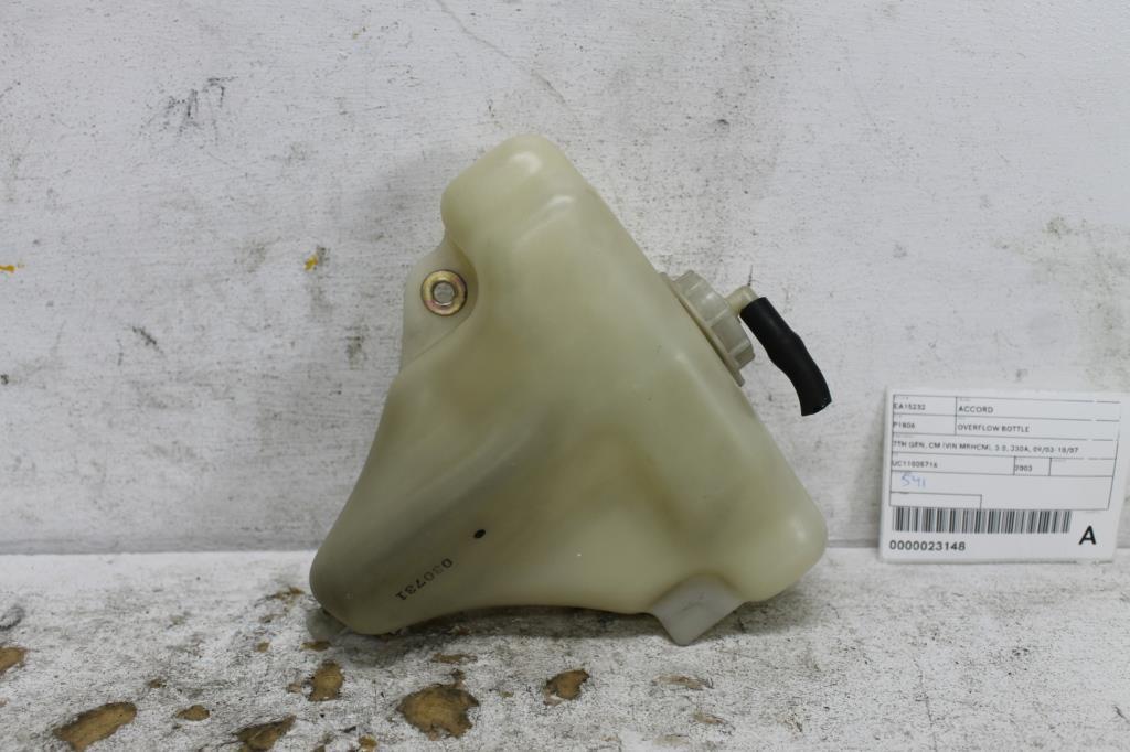 Used Honda, Accord Overflow Bottle 7Th Gen, Cm (Vin Mrhcm), 3.0, J30A, 09/03-10/07 2003 – main images - All Good Parts