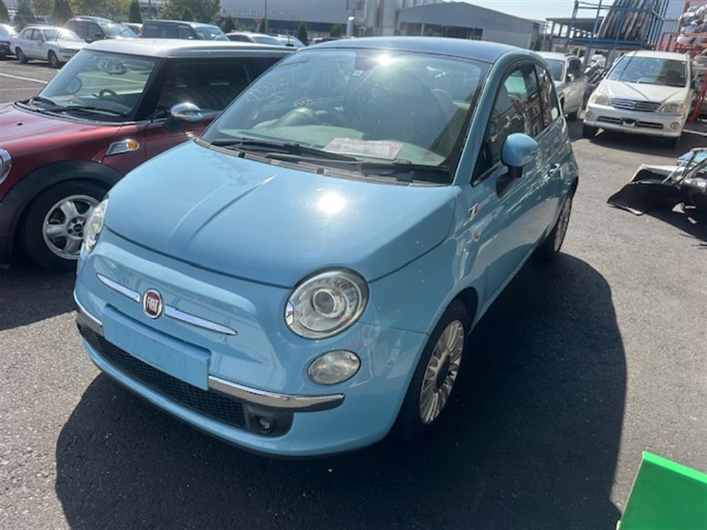 Fiat, 500 Right Taillight In Body, Hatch, Light Grey Lens Edging, 03/08-09/15