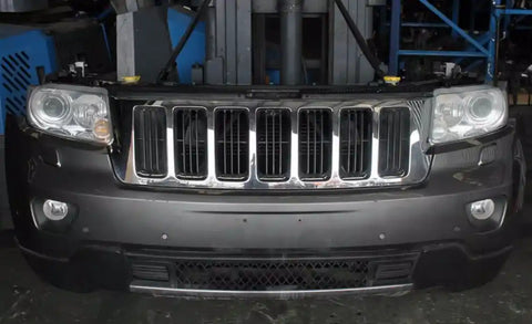 Jeep, Grand Cherokee Front Bumper Wk Bumper Bar (2 Piece) Limited W/ Park Sensor & Chrome Insert Type 10/10 03/13