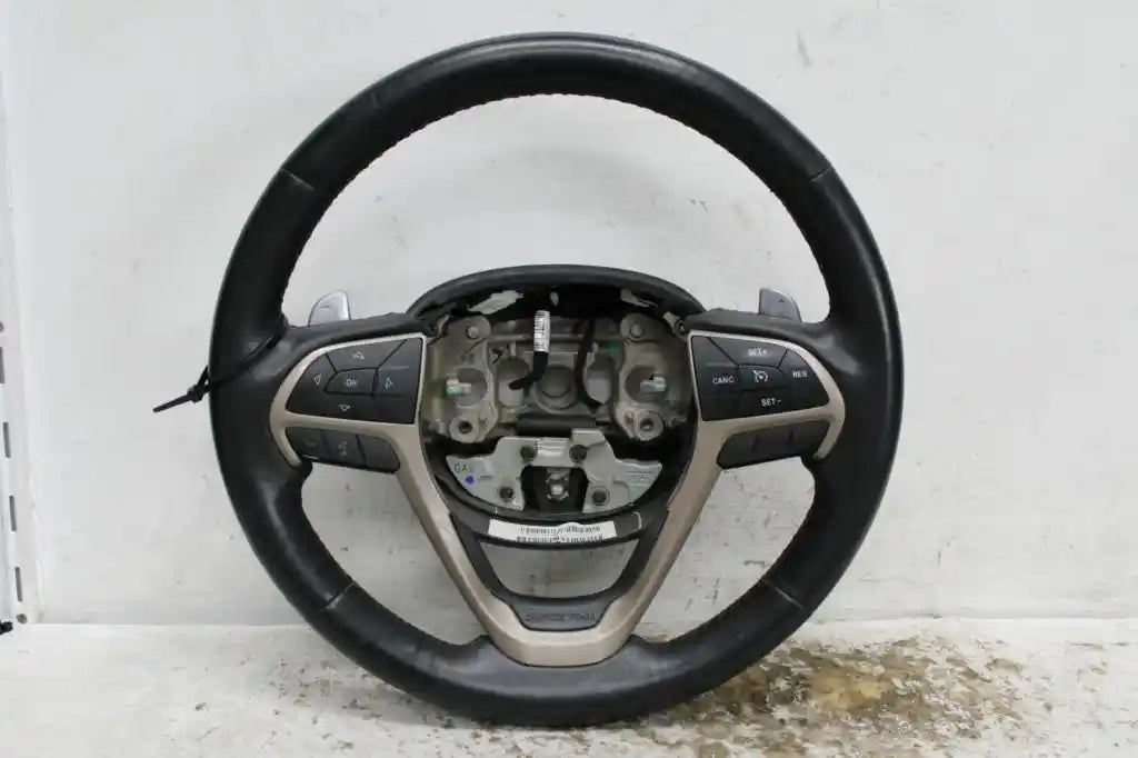 Used Jeep, Grand Cherokee Steering Wheel Standard Type Wk 04/13 02/22 2014 – image 1 - All Good Parts