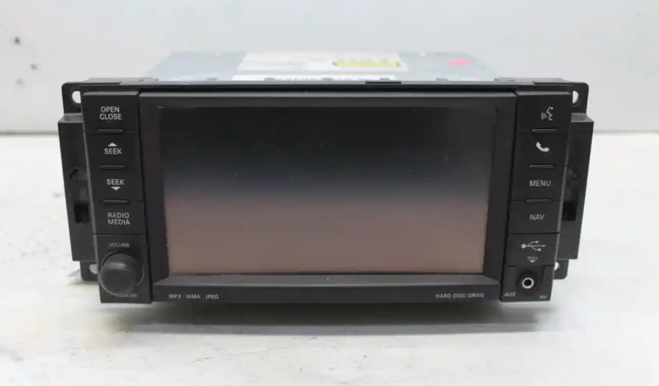 Used Jeep, Patriot Stereo/Head Unit Display/Head Unit Media Centre 731N Sat Nav Type Mk 08/07 12/14 2014 – main images - All Good Parts