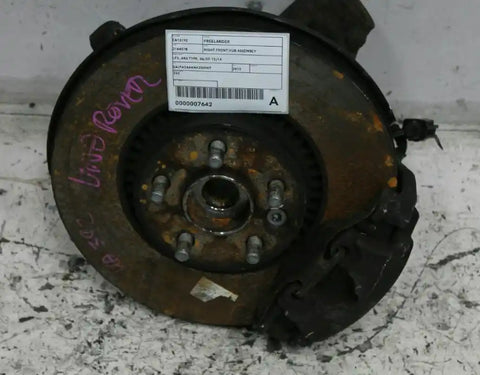 Land Rover, Freelander Right Front Hub Assembly Lf2 Abs Type 06/07 12/14