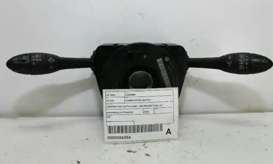 Used MINI, Cooper Combination Switch Combination Switch Assy R55/R56/R57/R60 W/ Clockspring Type 03/07 05/15 2008 – image 1 - All Good Parts