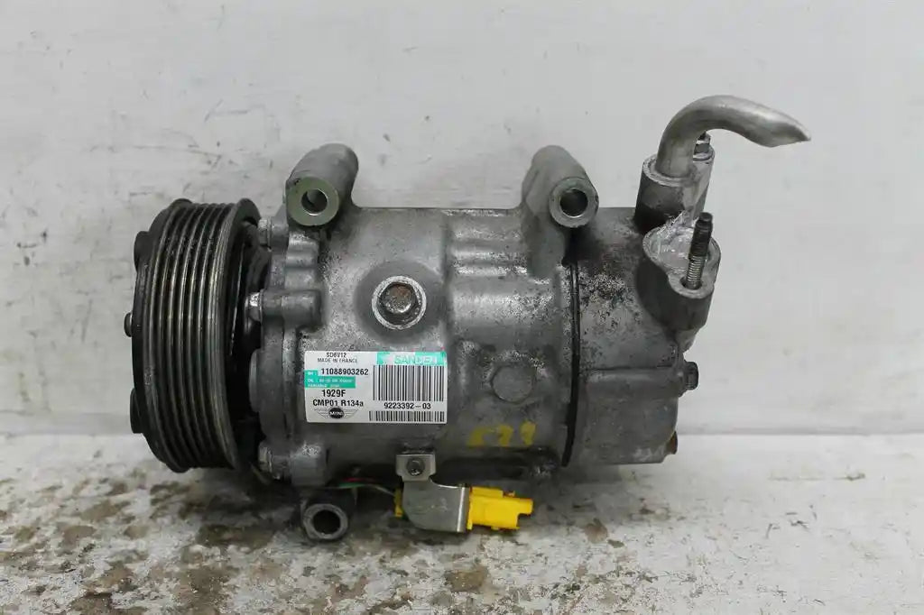 Used MINI, Cooper A/C Compressor R55/R56/R57/R60 Petrol/Diesel Sanden Sd6V12 09/06 09/16 2012 – main images - All Good Parts