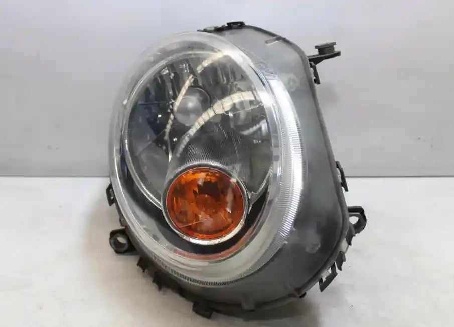 Used MINI, Cooper Right Headlamp R55/R56/R57, Halogen, Yellow Turn Indicator Type, 03/07-05/15 J0147 2011 – image 2 - All Good Parts