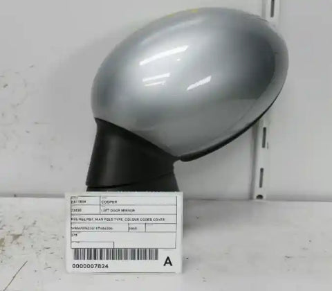 MINI, Cooper Left Door Mirror R55/R56/R57 Man Fold Type Colour Coded Cover 03/07 05/15