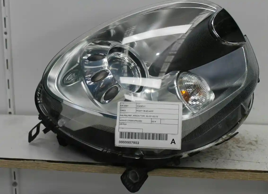 Used MINI, Cooper Right Headlamp R60 Countryman Xenon Adaptive Chrome Insert Type 01/11 12/16 2014 – image 1 - All Good Parts