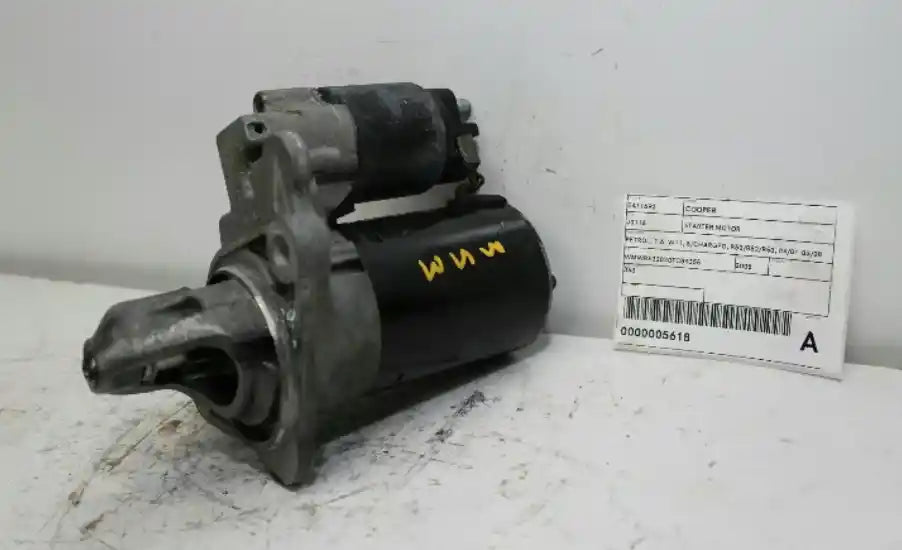 Used MINI, Cooper Starter Motor Petrol 1.6 W11 S/Charged R50/R52/R53 04/01 06/08 2005 – image 1 - All Good Parts