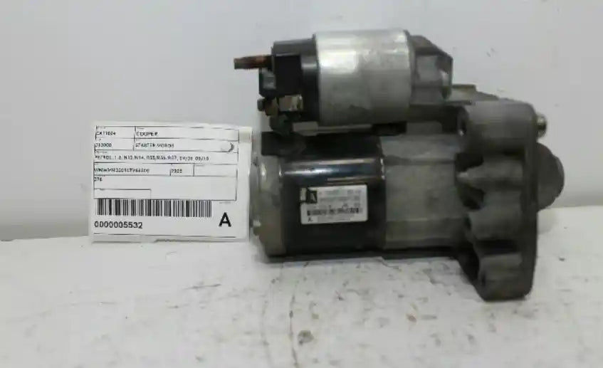 Used MINI, Cooper Starter Motor Petrol 1.6 N12/N14 R55/R56/R57 09/06 05/15 2008 – image 1 - All Good Parts