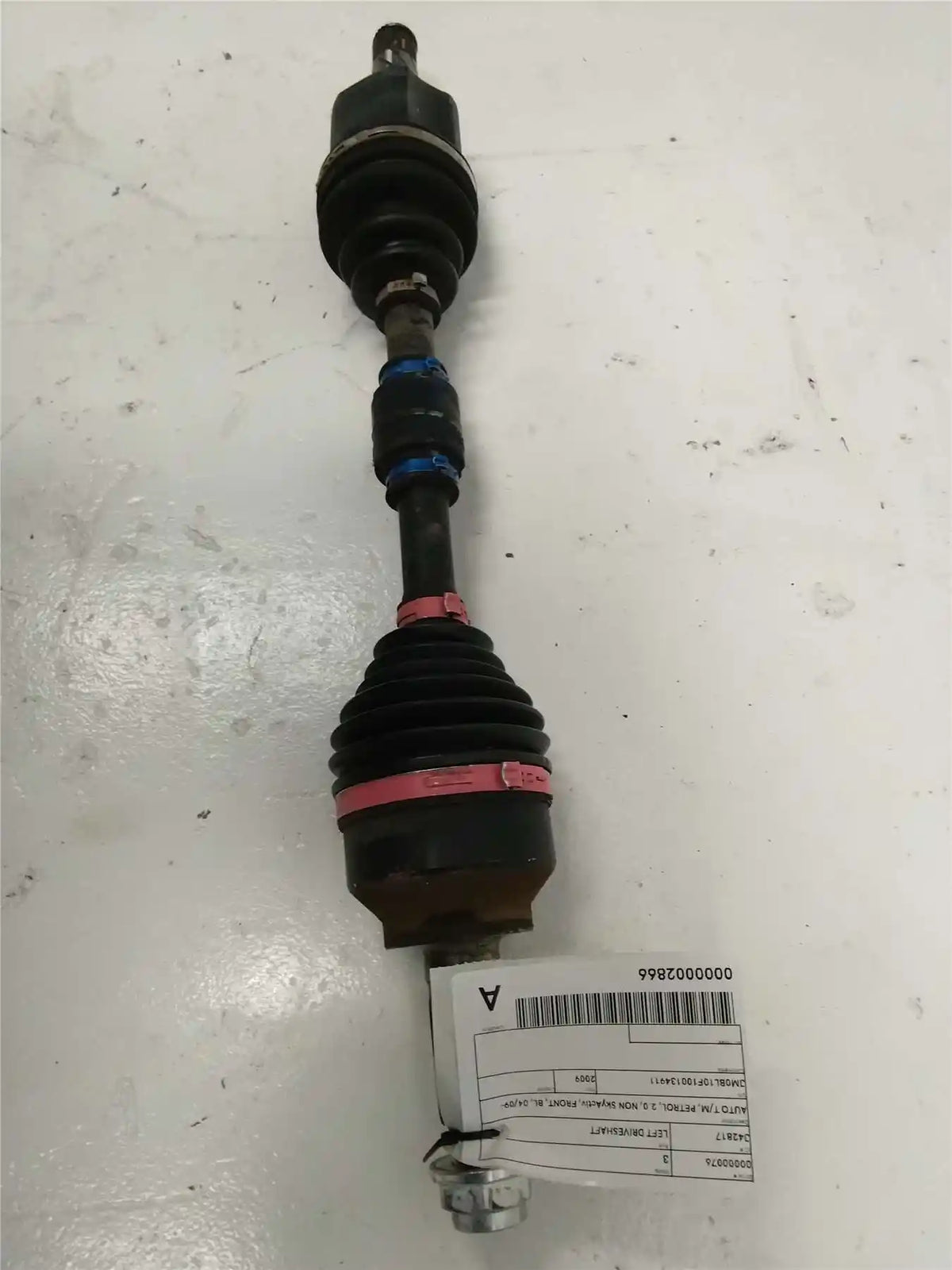 Used Mazda, 3 Left Driveshaft Auto T/M Petrol 2.0 Non Skyactiv Front Bl 04/09 10/13 2009 – image 1 - All Good Parts