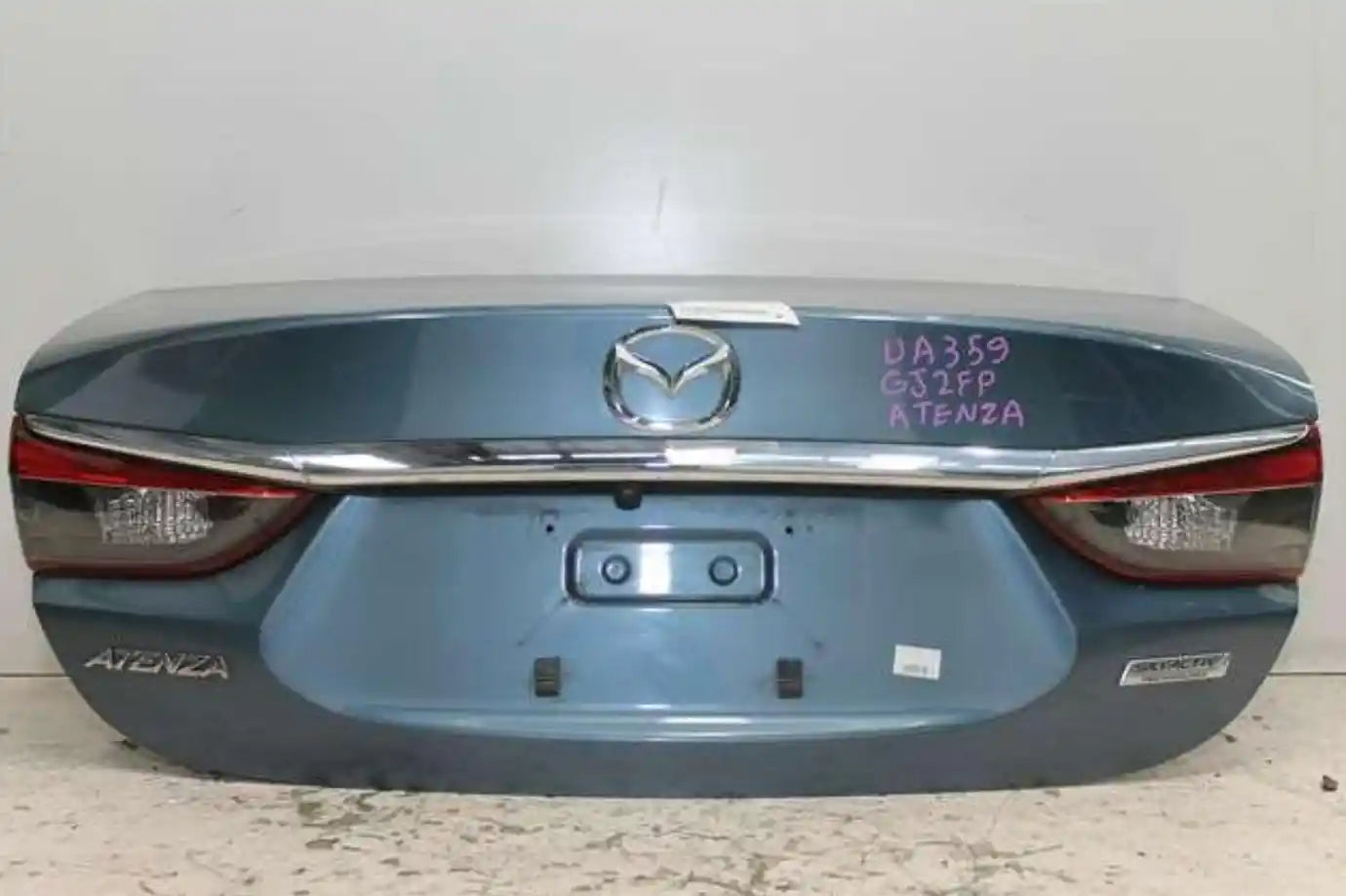 Mazda, 6 Bootlid/Tailgate Bootlid Gj Gl Sedan Non Spoiler Type 11/12 02/18