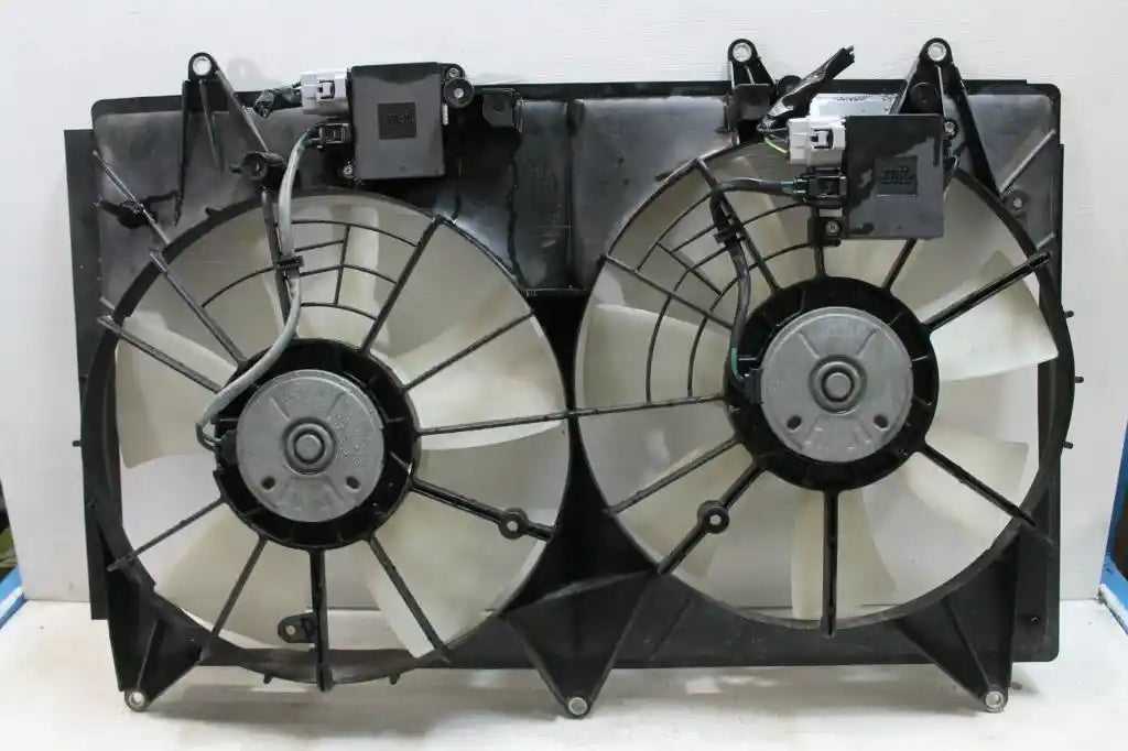 Used Mazda, CX7 Fan Dual Fan Assy, 2.3, L3, W/ Turbo, Er, 11/06-02/12 J4017 2011 – main images - All Good Parts