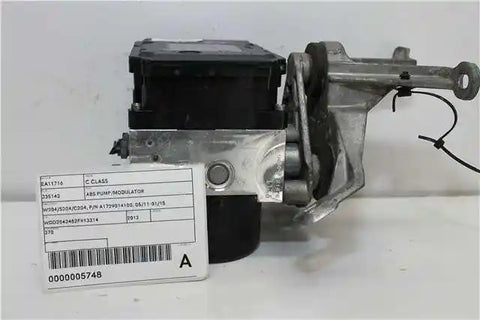 Mercedes, C Class Abs Pump/Modulator W204/S204/C204 P/N A1729014100 05/11 01/15