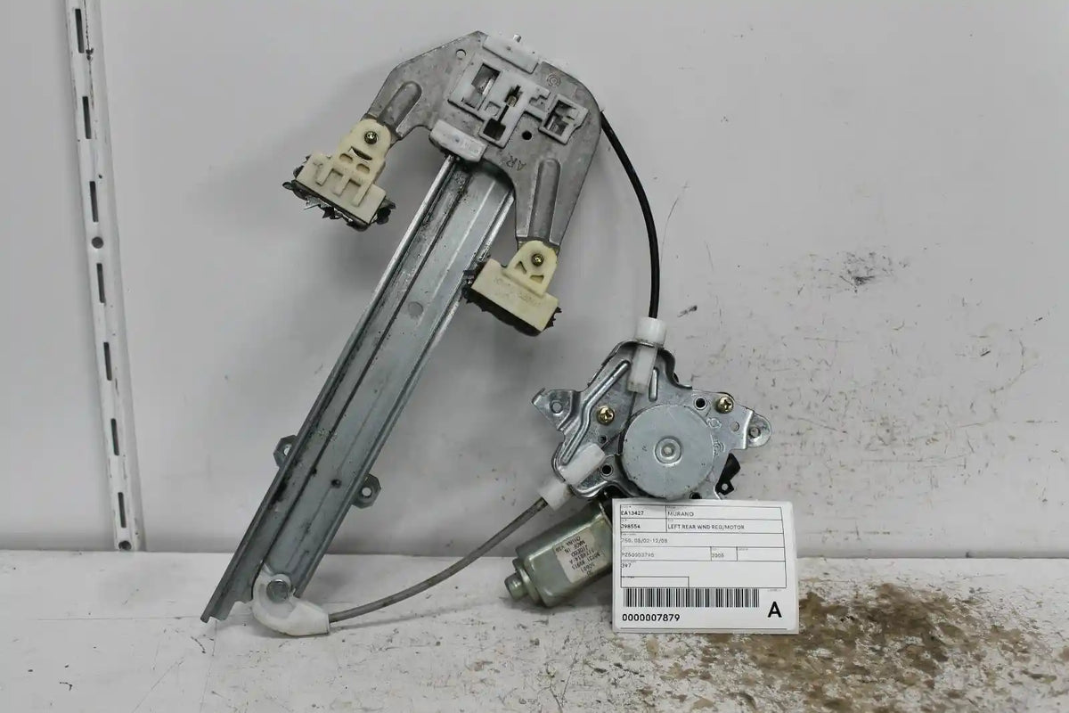 Used Nissan, Murano Left Rear Wnd Reg/Motor Z50 05/02 12/08 2005 – image 1 - All Good Parts