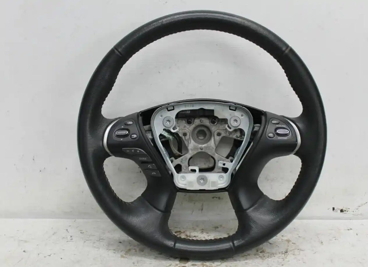 Used Nissan, Pathfinder Steering Wheel Leather R52 06/13 04/21 2015 – image 1 - All Good Parts