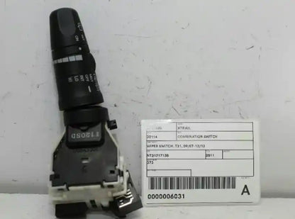 Nissan, Xtrail Combination Switch Wiper Switch T31 09/07 12/13