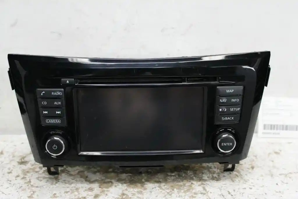 Used Nissan, Xtrail Stereo/Head Unit Cd/Mp3/Navigation Unit T32 02/14 11/20 2016 – image 1 - All Good Parts