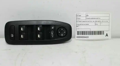 Peugeot, 208 Power Window Switch Rh Front (Master Switch) A9 5Dr Hatch 10/12 12/18