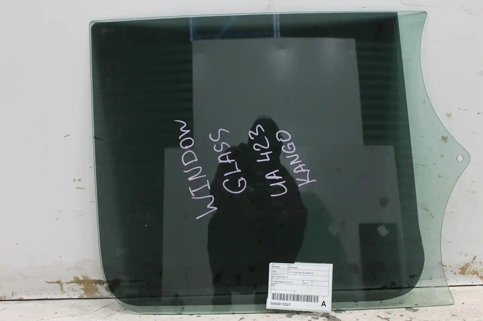 Used Renault, Kangoo Left Rear Door Window X61 10/10 02/22 2012 – main images - All Good Parts