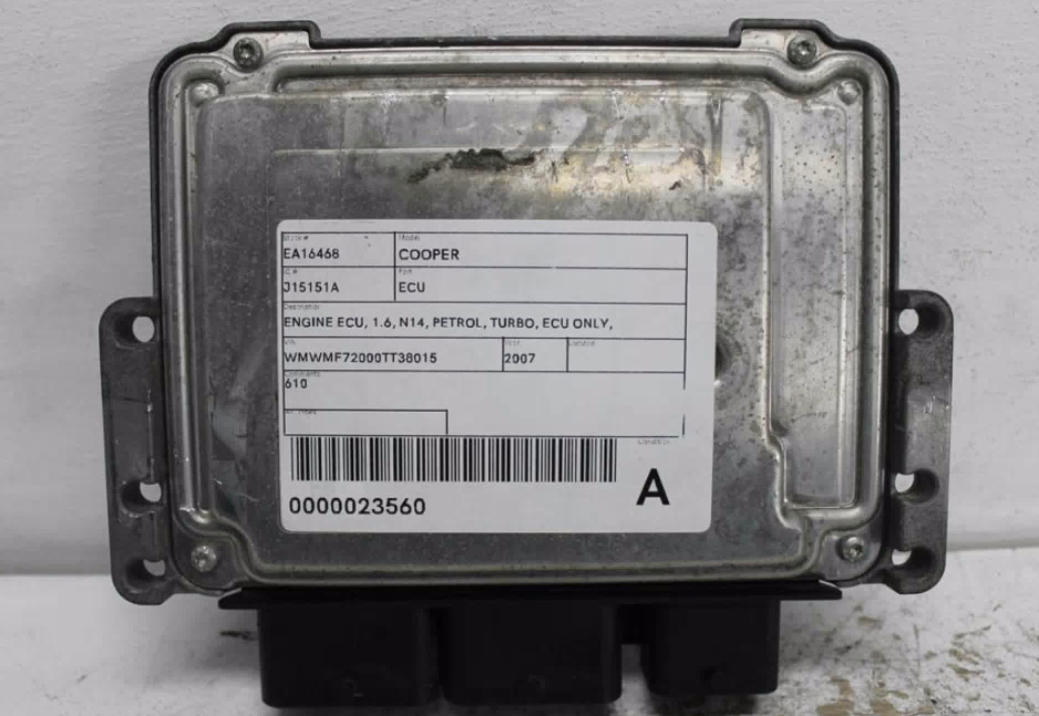 MINI, Cooper, Ecu Ecu, 1.6, N14, Petrol, Turbo, Ecu Only, R55/R56/R57 ...