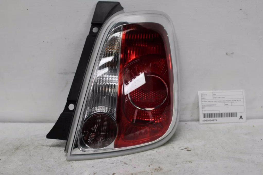 Used Fiat, 500, Right Taillight In Body, Hatch, Light Grey Lens Edging, 03/08-09/15 2008 – main images - All Good Parts