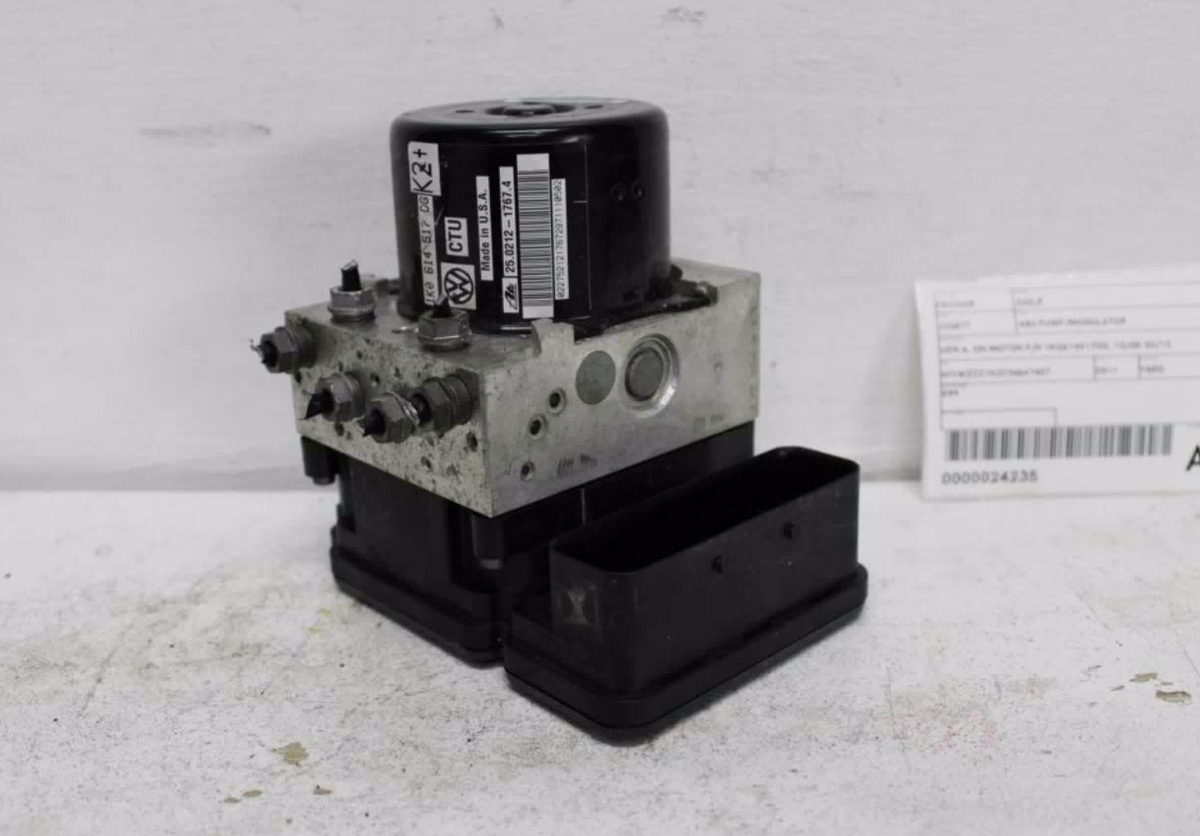 Used Volkswagen, Golf, Abs Pump/Modulator Gen 6, On Motor P/N 1K0614517Dg, 10/08-03/13 2011 – main images - All Good Parts