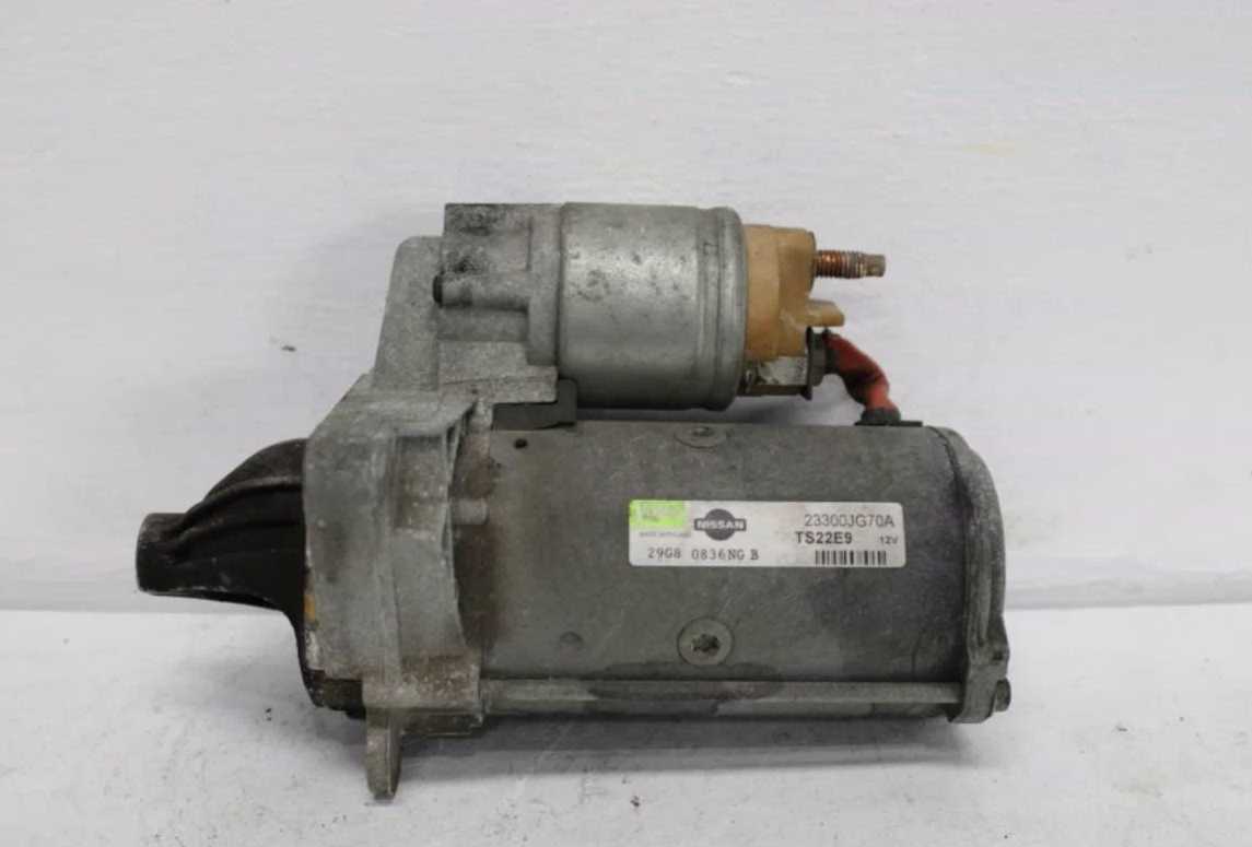 Used Nissan, Xtrail Starter Motor Diesel, 2.0, M9R, Turbo, T31, 07/08-12/13 2009 – main images - All Good Parts