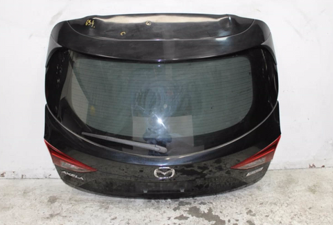 Mazda, 3 Bootlid/Tailgate Tailgate, Bm-Bn, W/ Reverse Camera, 11/13-02/19