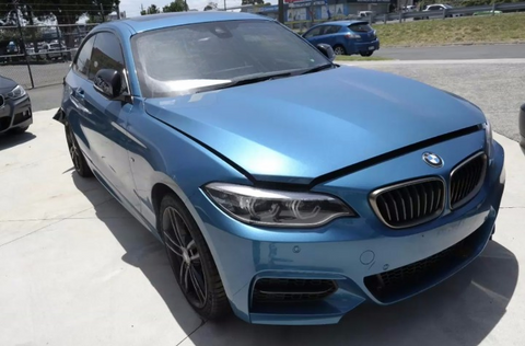 Bmw , 2 Series Right Headlamp , Led Type, Adaptive, G42, Black, 08/21