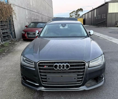 Audi, A8 Right Headlamp , D4, Led, Non Matrix Beam Type, 01/14-06/17