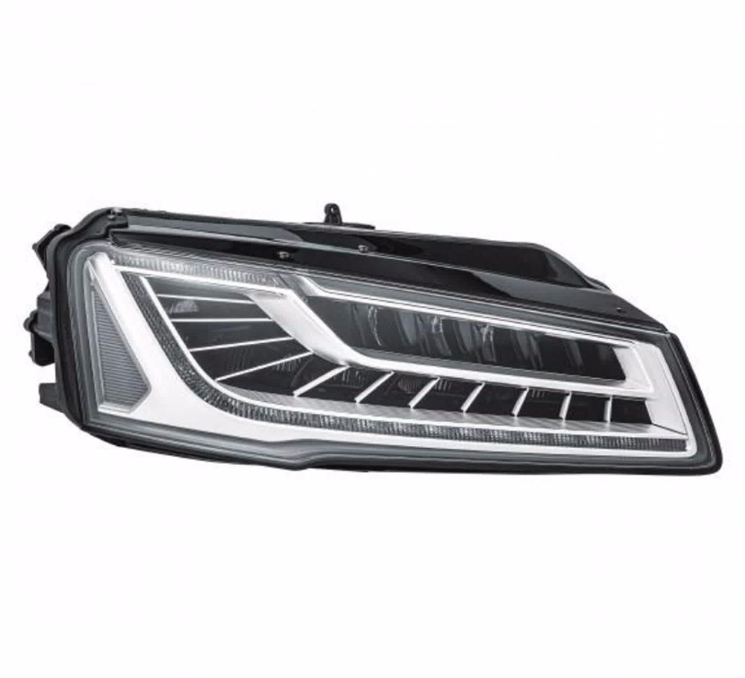 Audi, A8 Right Headlamp , D4, Led, Matrix Beam Type, 01/14-06/17