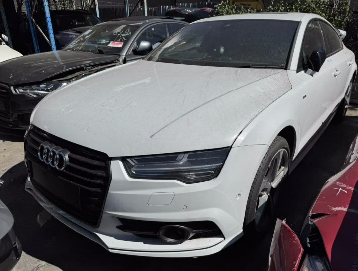 Audi, A7 Right Headlamp , C7/4G, A7/S7, Led, W/ Matrix Beam Type, 03/15-01/18