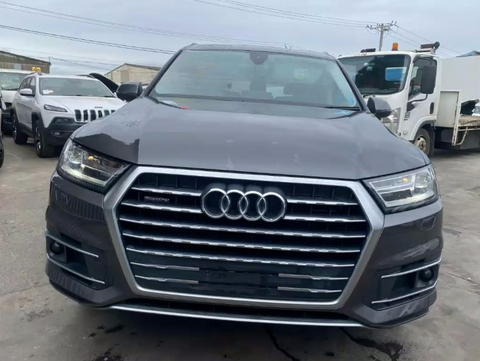 Audi, Q7 Left Headlamp , 4M, Led, Non Matrix Type, 09/15-03/20
