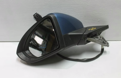Volkswagen, Golf Left Door Mirror Gen 7, Colour Coded, Power Fold, W/ Memory, Heated, Non Lane Keeping System, (6Xq/7Y0), 11/12-08/20