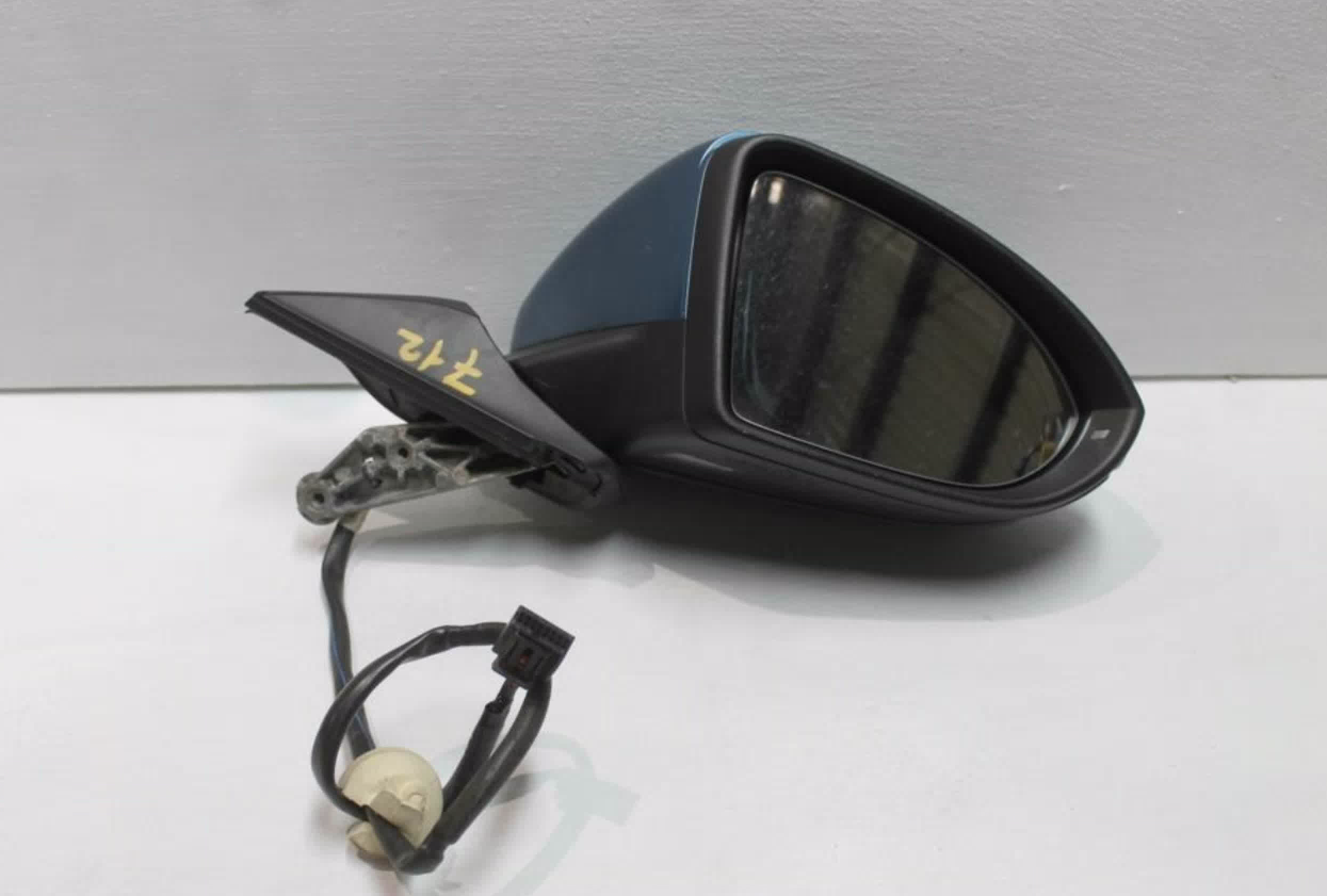 Volkswagen, Golf Right Door Mirror Gen 7, Colour Coded, Power Fold, W/ Memory, Heated, Non Lane Keeping System, (6Xq/7Y0), 11/12-08/20