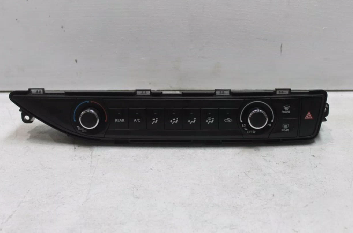 Toyota, Kluger Heater/Ac Controls Gsu50/Gsu55, Standard Type (Front), 12/13-02/21