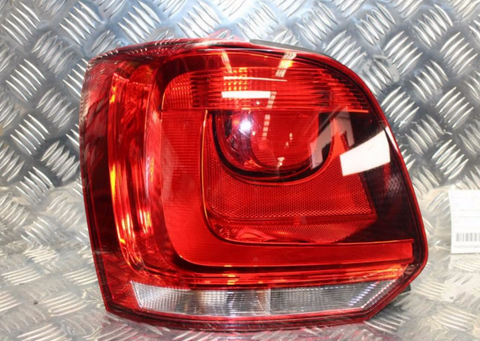Volkswagen, Polo Left Taillight 6R, Comfortline/Trendline/Gti, 05/10-05/14