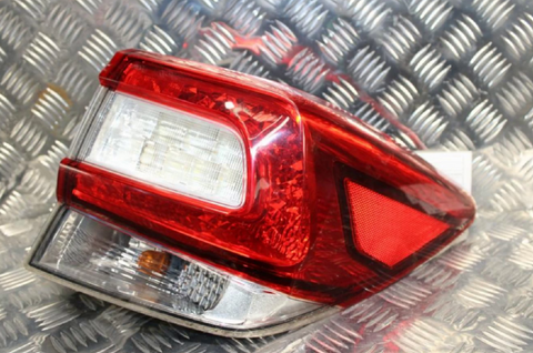 Subaru, Impreza Right Taillight G5, In Body, W/ Chrome Insert Type, Hatch, 11/16-09/23