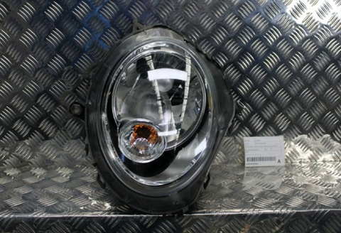 Mini, Cooper Right Headlamp R55/R56/R57, Halogen, White Turn Indicator Type, 03/07-05/15