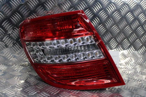 Mercedes, C Class Left Taillight S204, Wagon, Classic/Elegance/Avantgarde/Sports, Led Type, 05/08-02/11